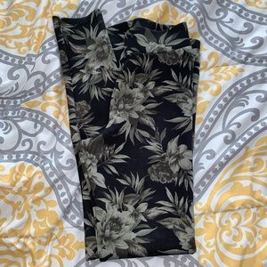 floral leggings
